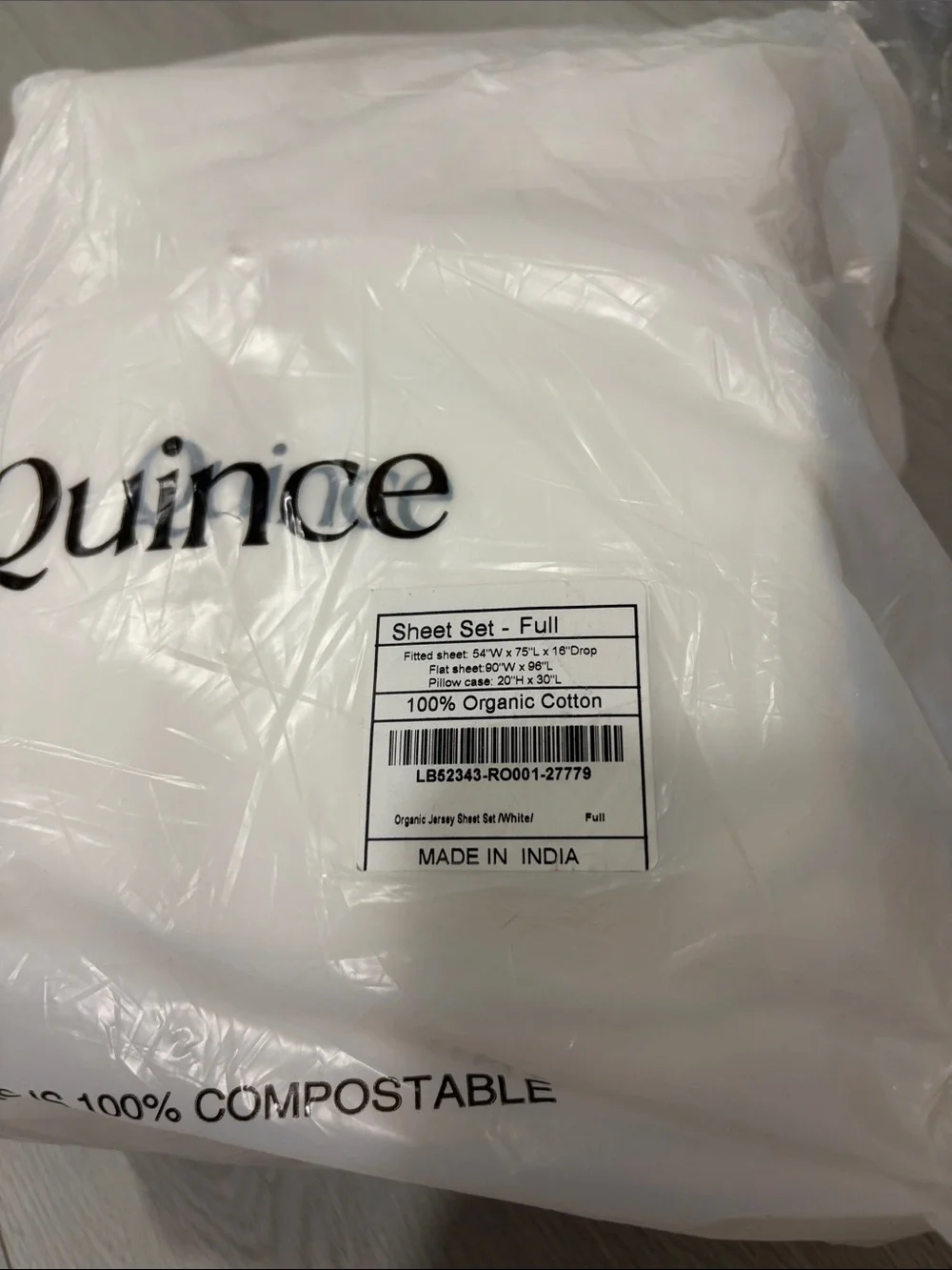 Quince sheets